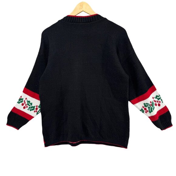 Vtg Nutcracker Ugly Christmas Sweater Womens Multicolor Tacky Pullover Sz 58 L - Picture 2 of 8